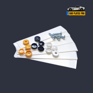 Number Plate Fixing Kit