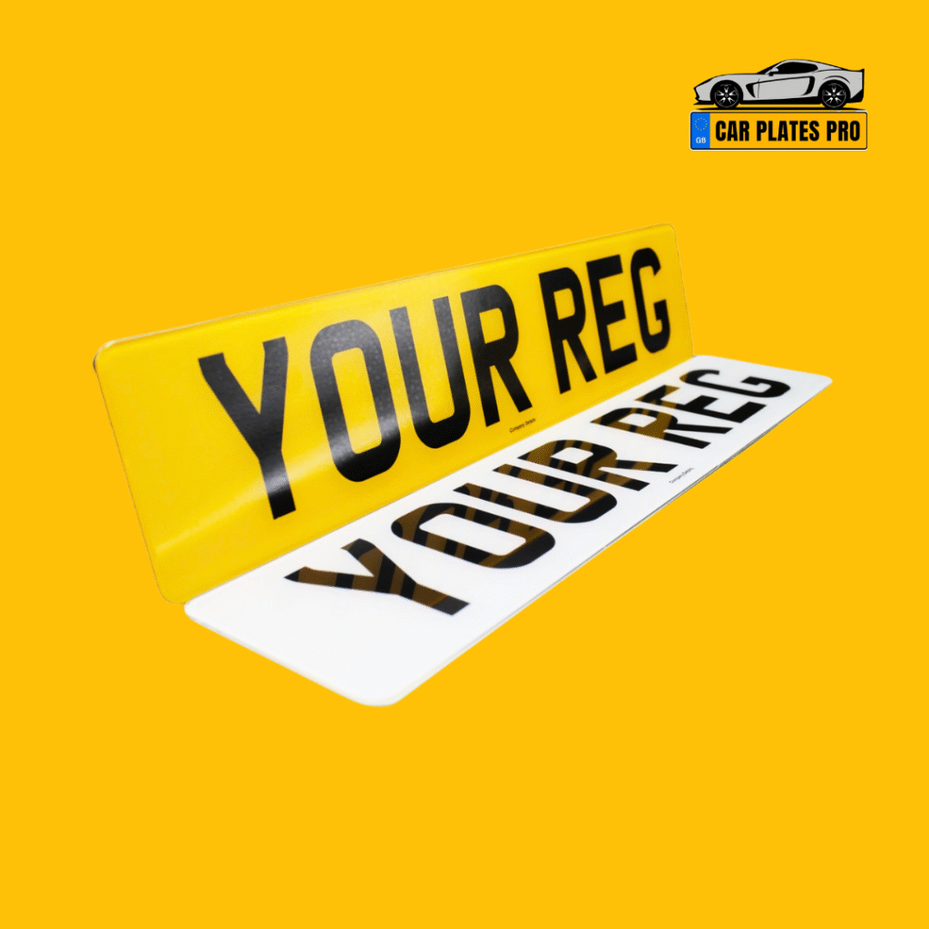 Standard Replacement Number Plate