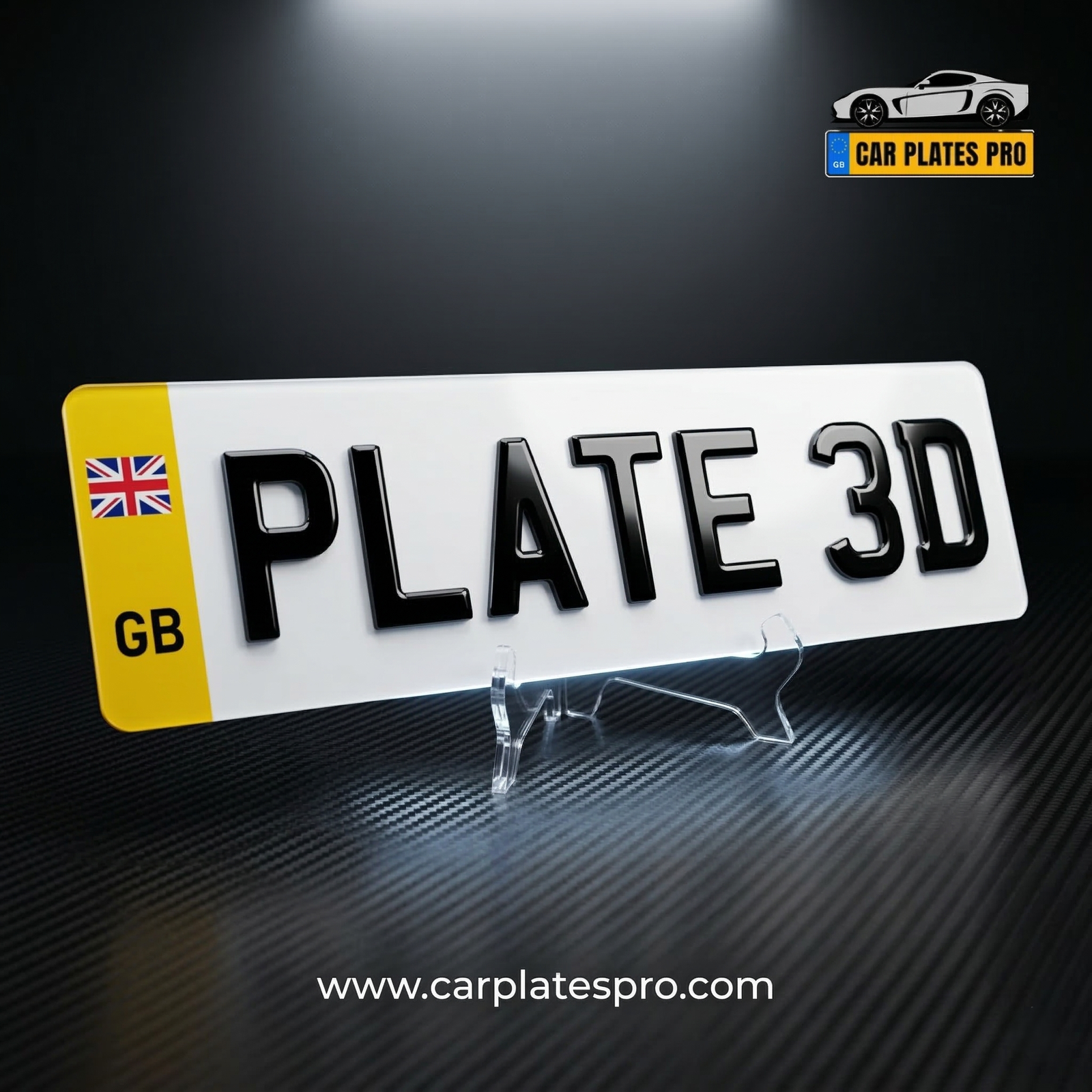 3D Number Plates in UK | Best Price From £18